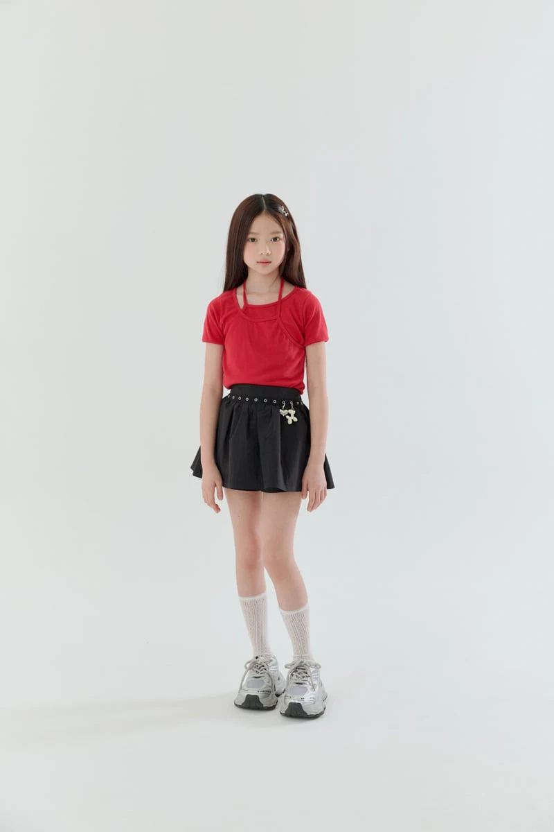 Lilas - Korean Children Fashion - #kidzfashiontrend - Hidden Double Layer Tee - 2