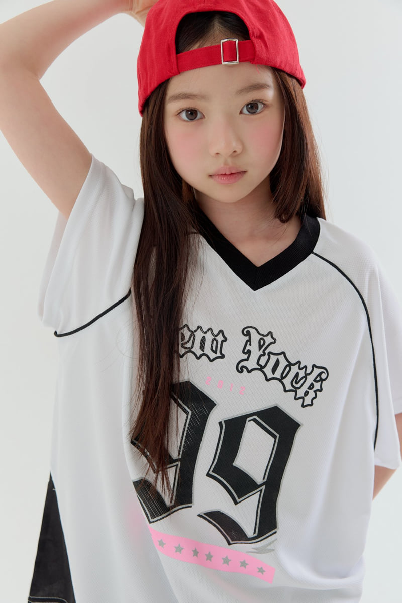 Lilas - Korean Children Fashion - #kidzfashiontrend - Nine Piping Long Tee