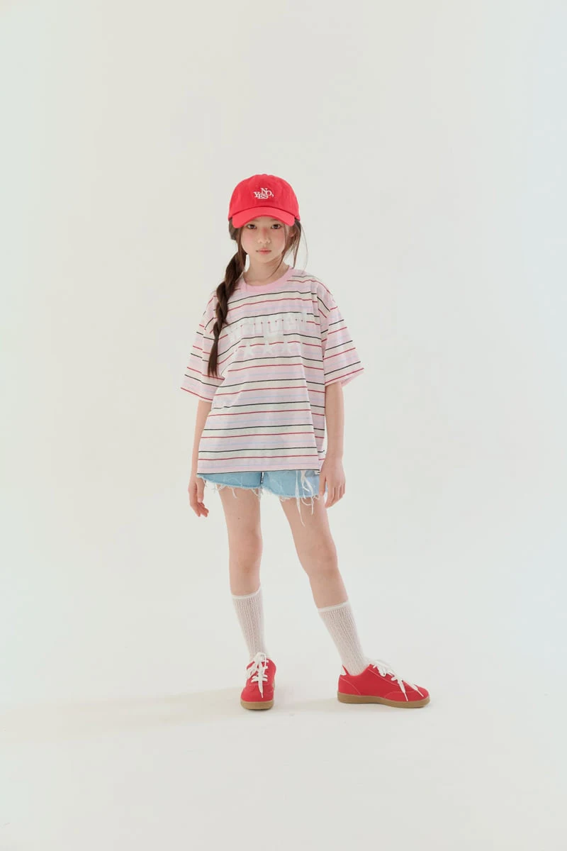 Lilas - Korean Children Fashion - #littlefashionista - Wanted Stripe Tee - 5