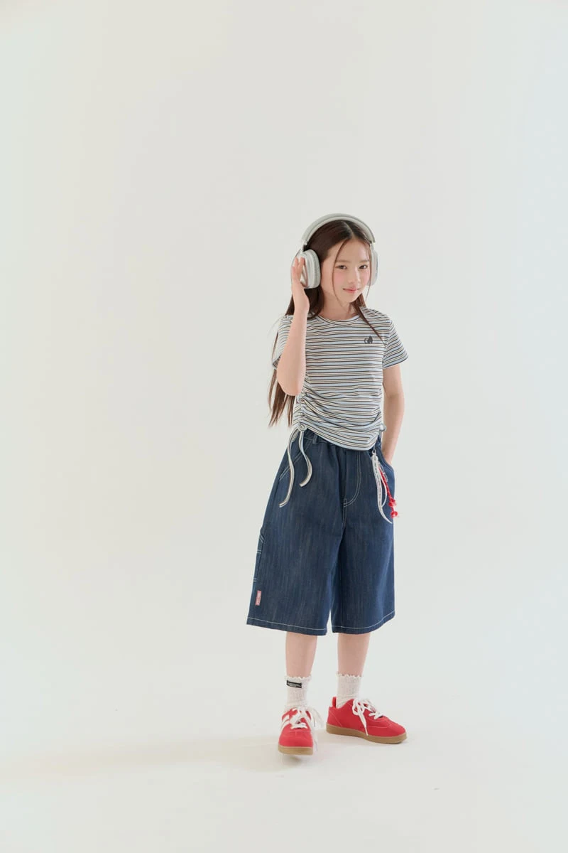 Lilas - Korean Children Fashion - #magicofchildhood - Kitty Shirring Tee - 10