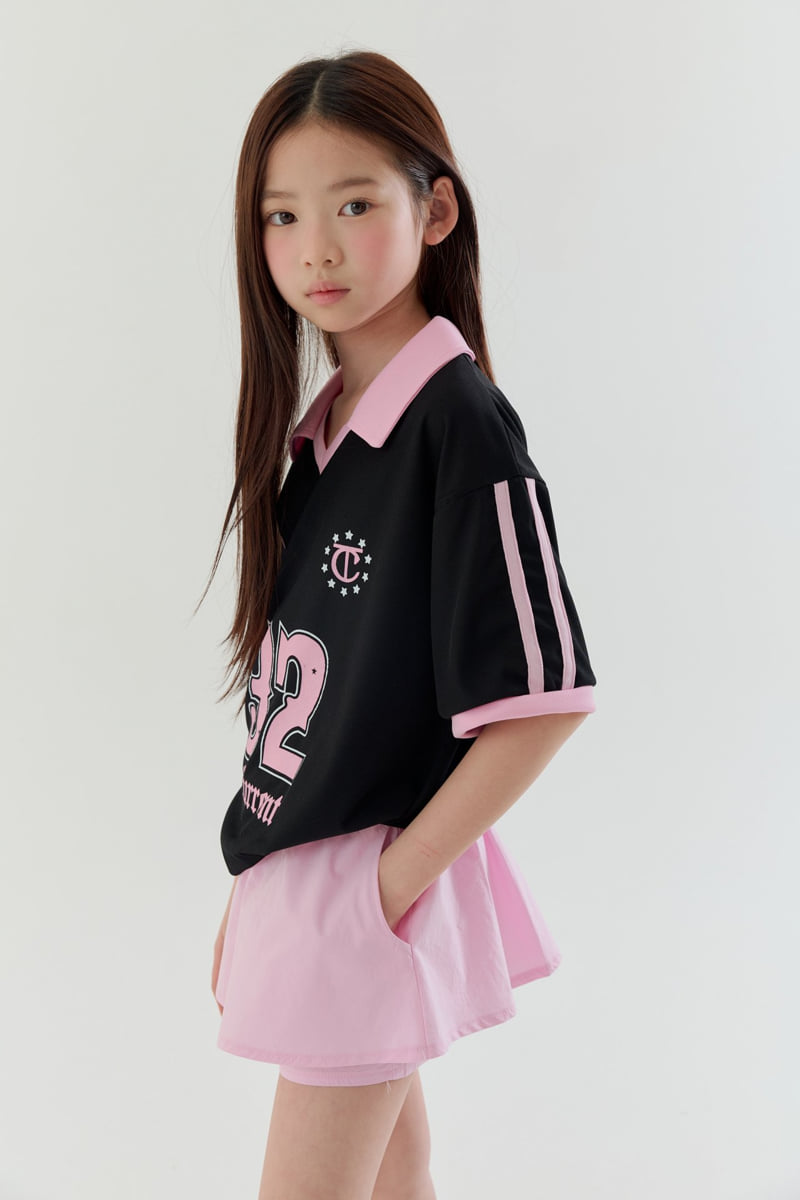 Lilas - Korean Children Fashion - #minifashionista - Collar Long Tee - 11