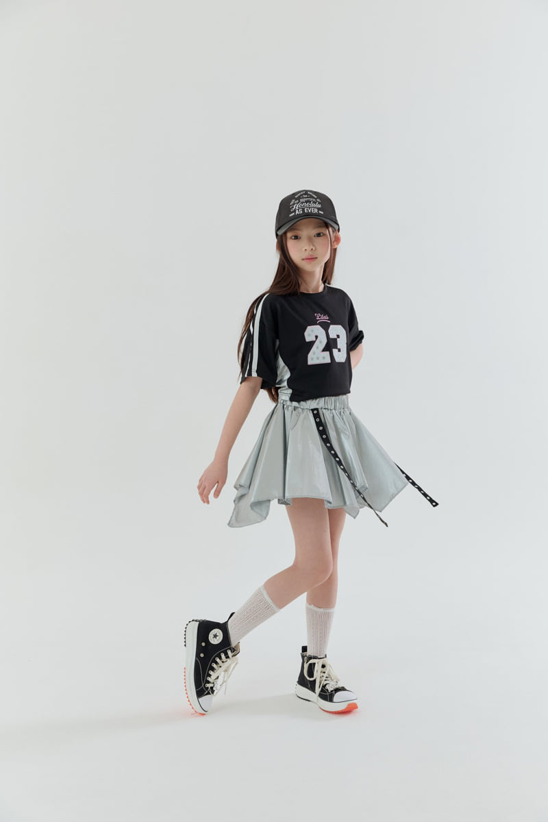 Lilas - Korean Children Fashion - #minifashionista - Silver 23 Tee - 9