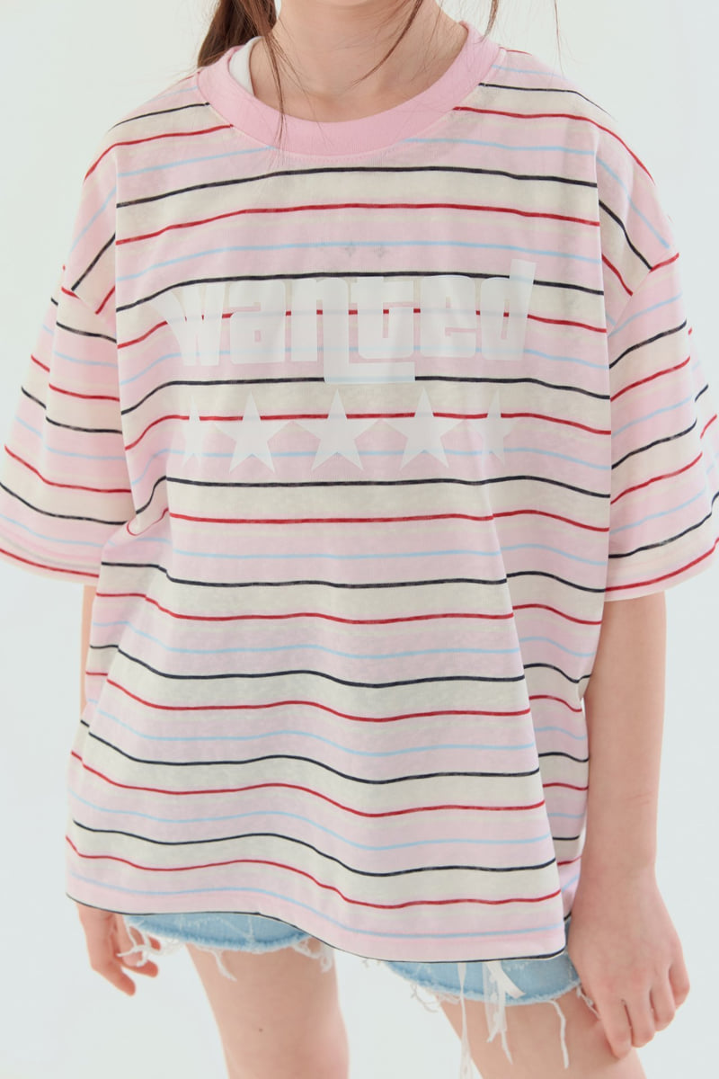 Lilas - Korean Children Fashion - #minifashionista - Wanted Stripe Tee - 7