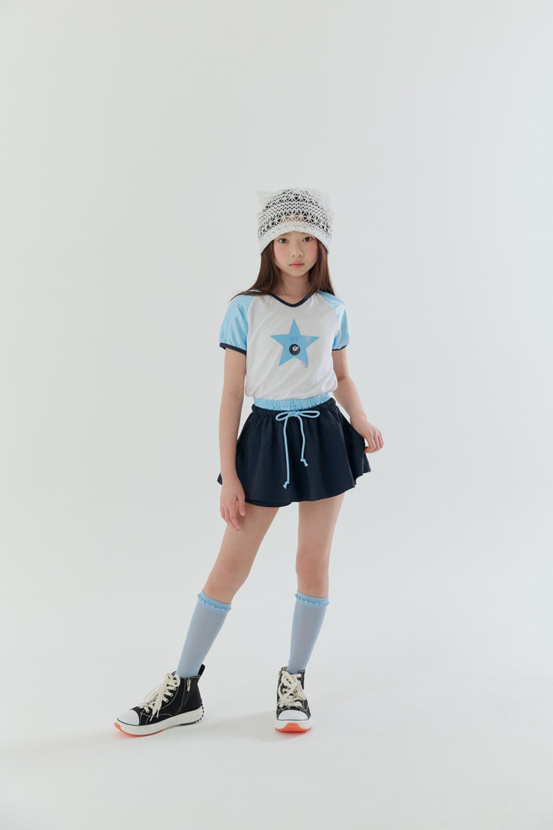 Lilas - Korean Children Fashion - #prettylittlegirls - New York Double Skirt - 2