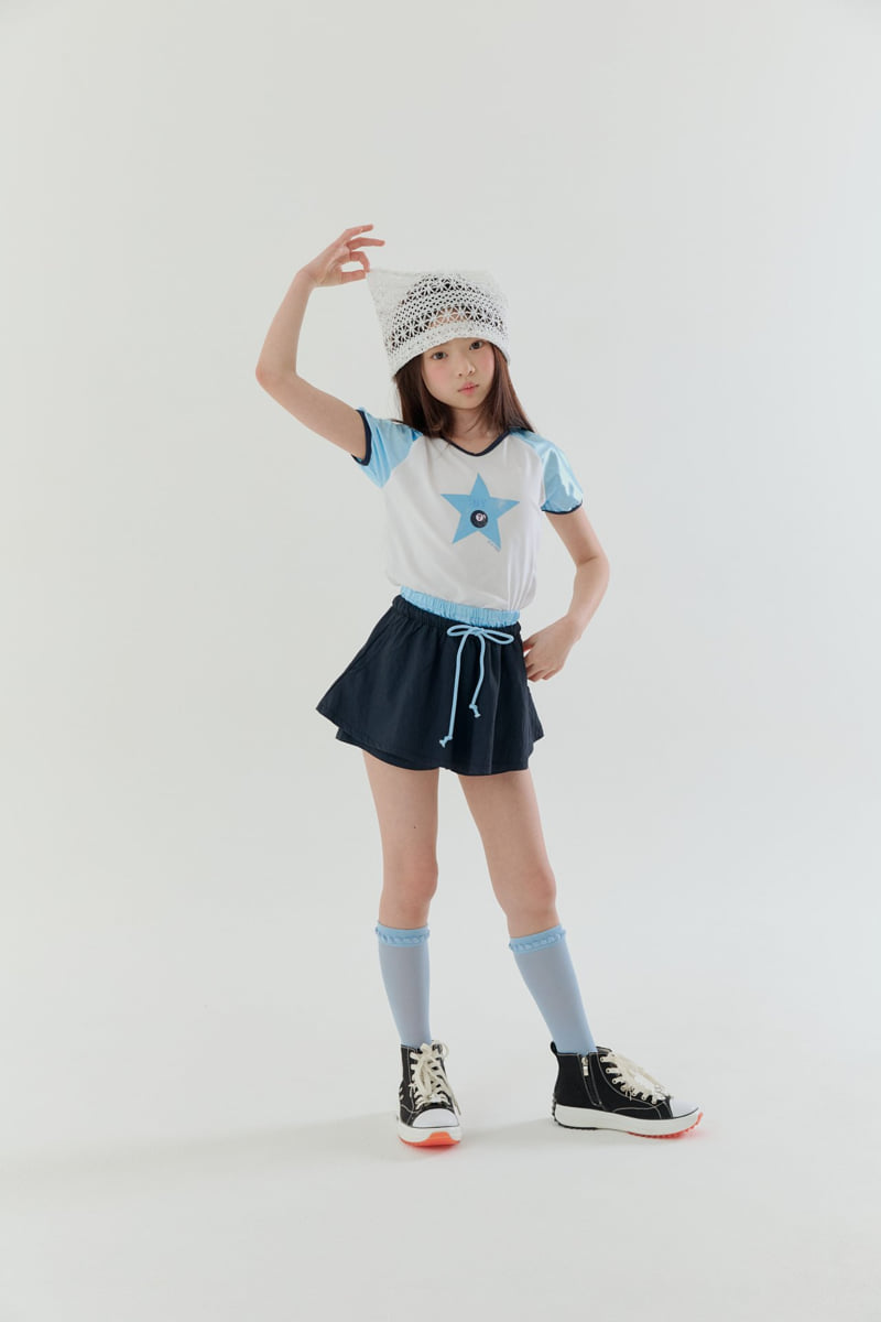 Lilas - Korean Children Fashion - #todddlerfashion - New York Double Skirt - 3