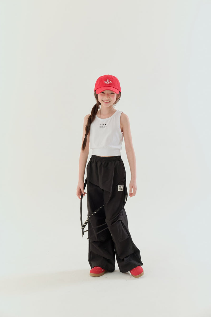 Lilas - Korean Children Fashion - #toddlerclothing - Star Sleeveless - 12