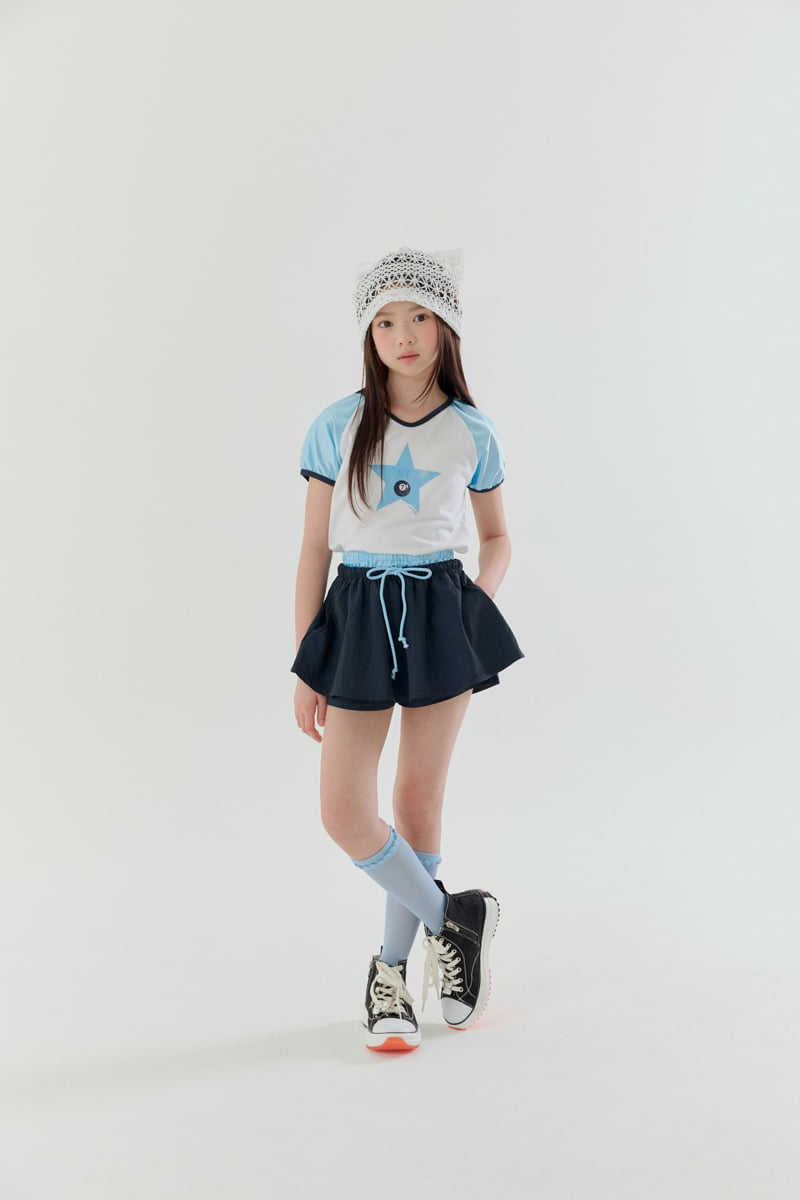 Lilas - Korean Children Fashion - #todddlerfashion - New York Double Skirt - 4