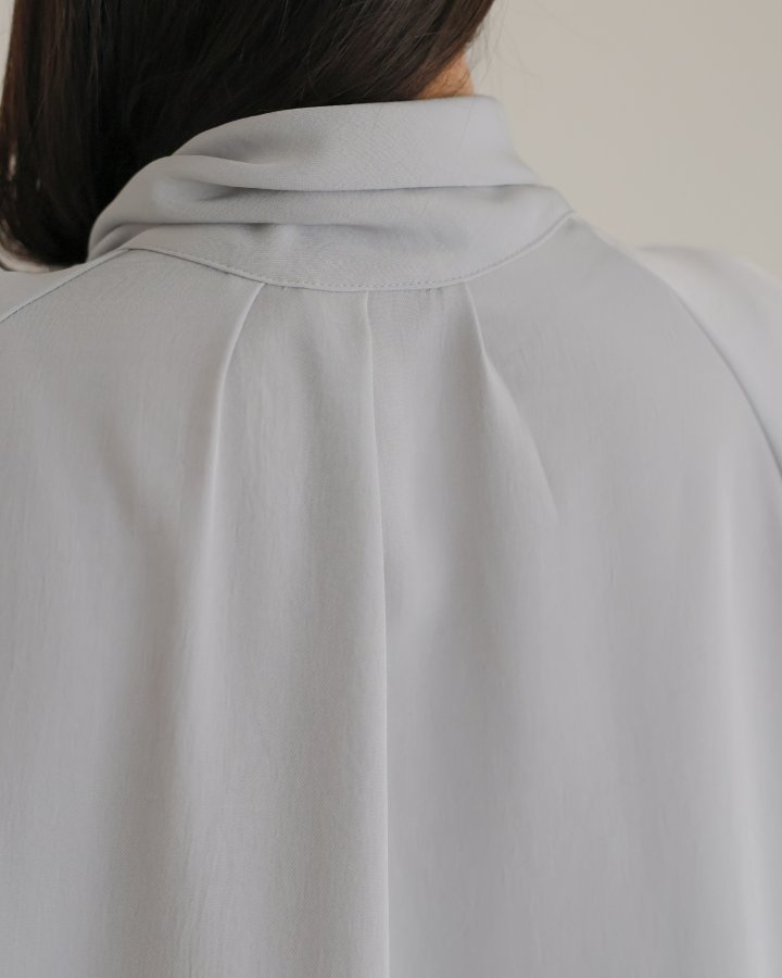 Lovely - Korean Women Fashion - #momslook - Side Tie Blouse - 9