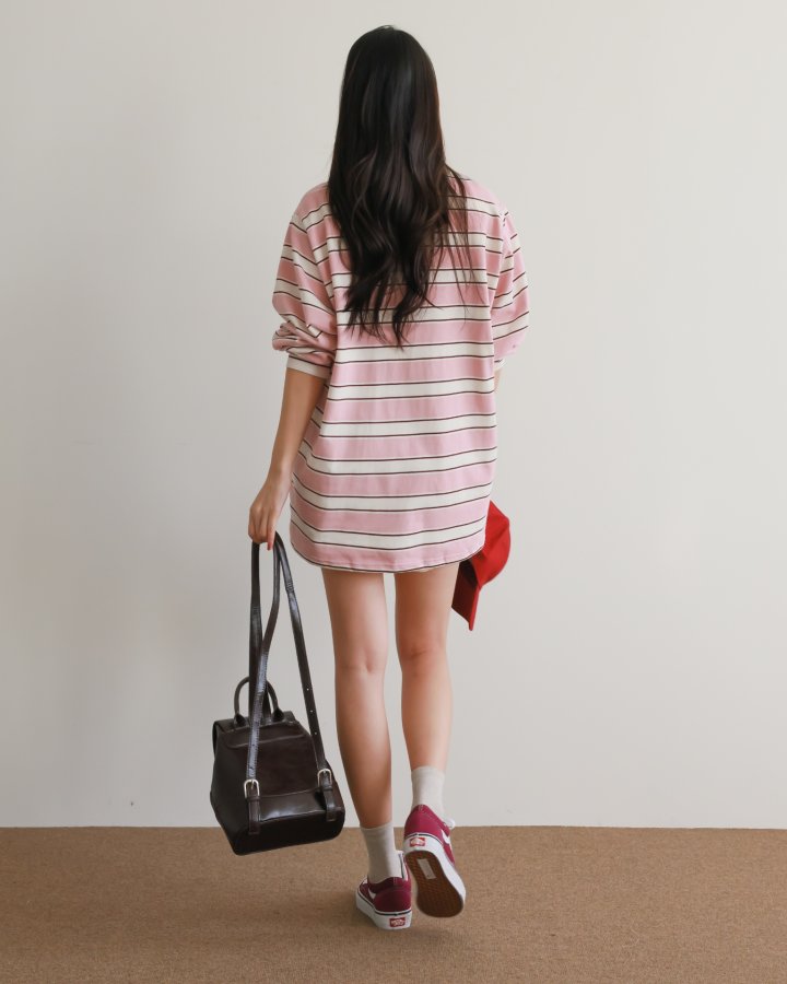 Lovely - Korean Women Fashion - #momslook - Bunny Collar Tee - 6