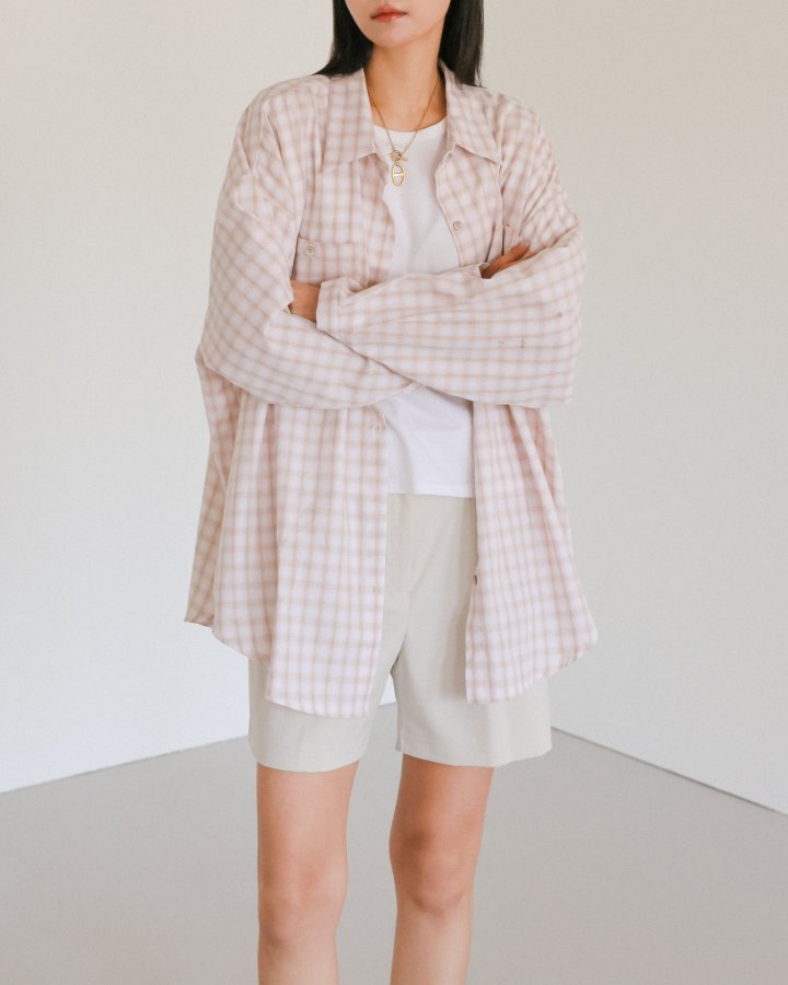 Lovely - Korean Women Fashion - #momslook - Howl Check Shirt - 7