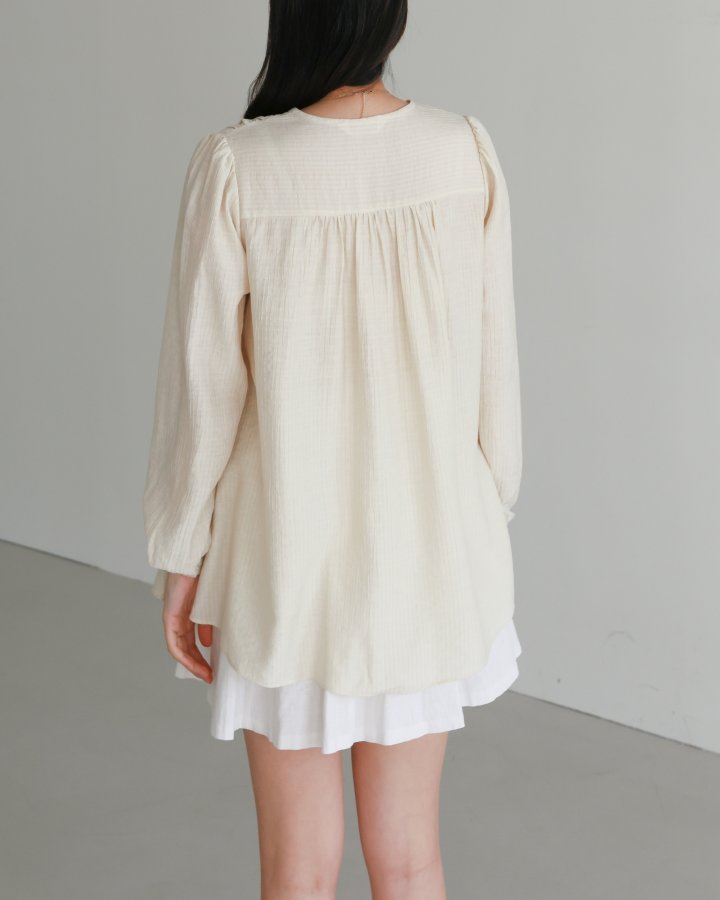 Lovely - Korean Women Fashion - #momslook - Lala Ribbon Blouse - 12