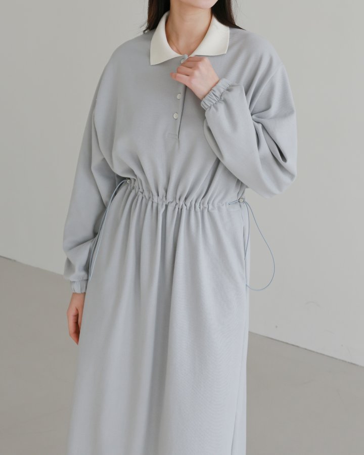 Lovely - Korean Women Fashion - #momslook - Lucy Collar One-piece - 9
