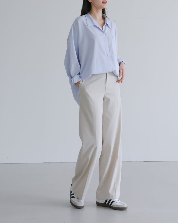 Lovely - Korean Women Fashion - #romanticstyle - Basic Shirt - 6