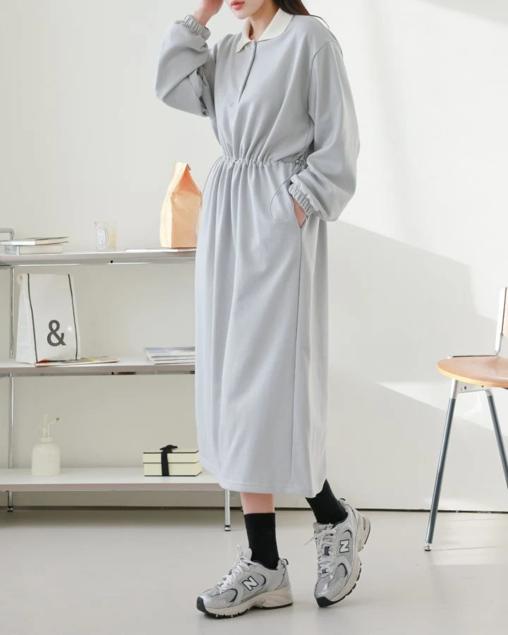 Lovely - Korean Women Fashion - #thelittlethings - Lucy Collar One-piece - 6