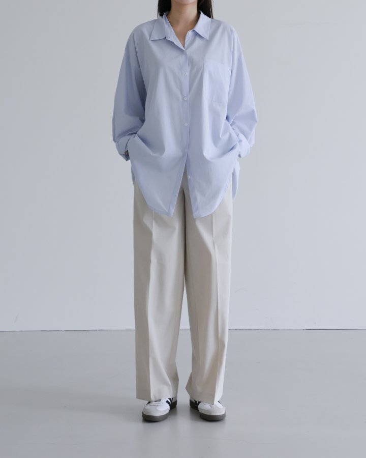 Lovely - Korean Women Fashion - #vintageinspired - Basic Shirt - 2