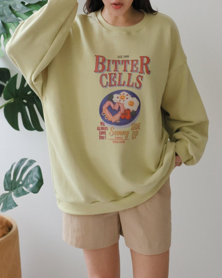 Lovely - Korean Women Fashion - #womensfashion - Butter Sweatshirt - 7