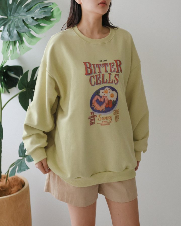 Lovely - Korean Women Fashion - #womensfashion - Butter Sweatshirt - 9