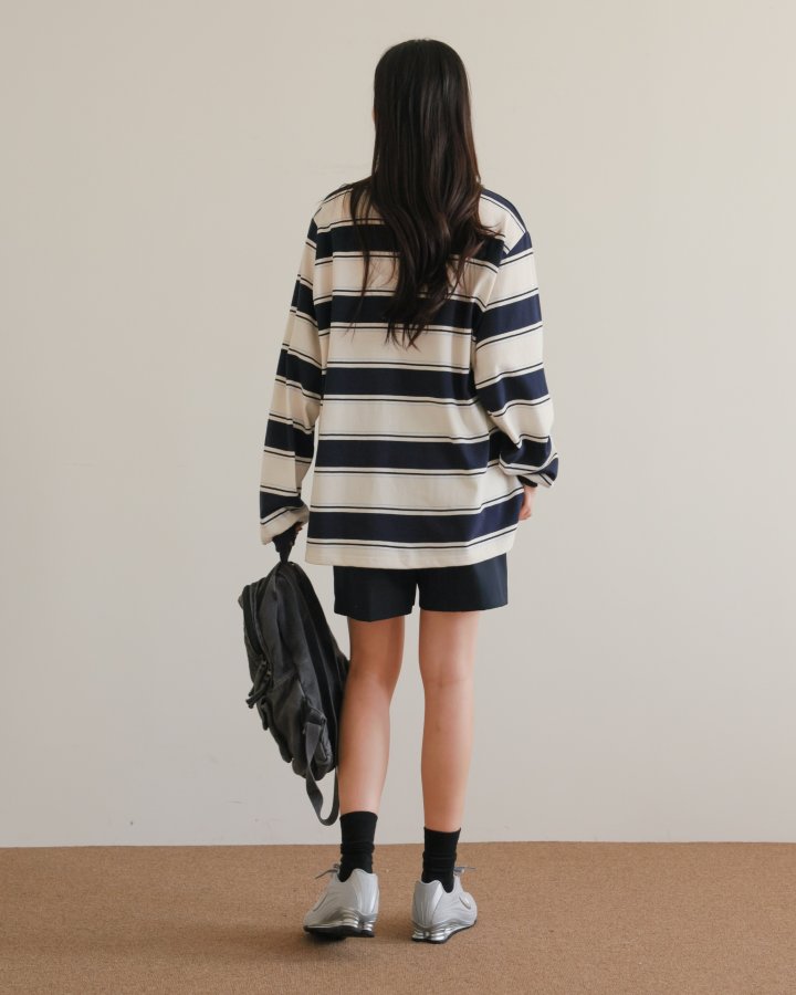 Lovely - Korean Women Fashion - #womensfashion - Mega V-Neck Tee - 10