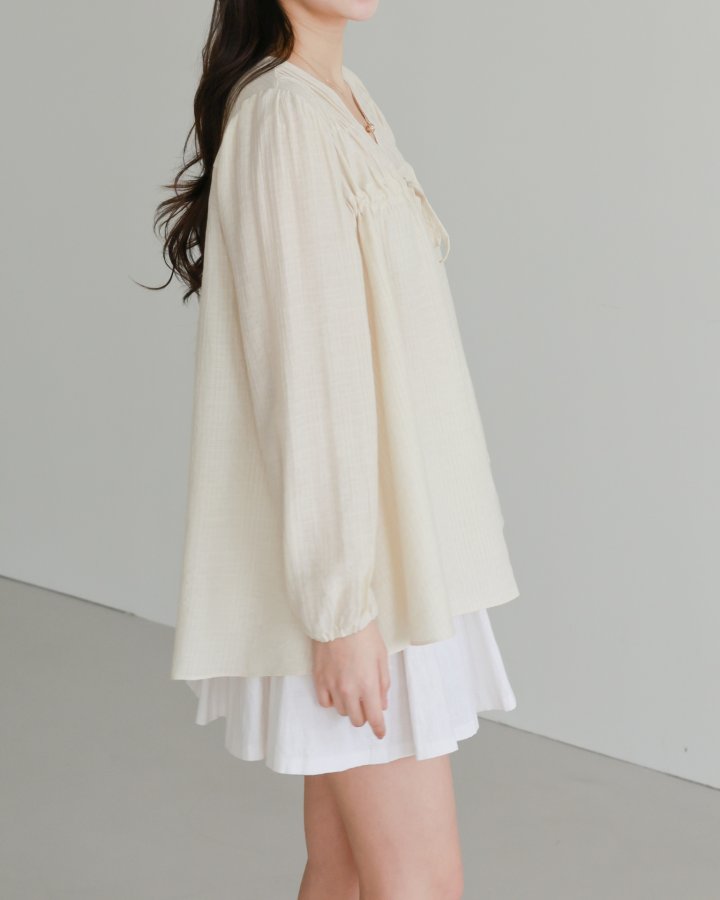 Lovely - Korean Women Fashion - #womensfashion - Lala Ribbon Blouse - 9