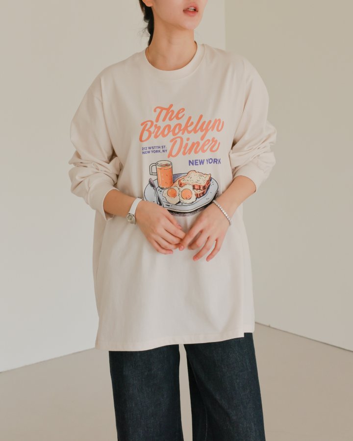 Lovely - Korean Women Fashion - #womensfashion - Toast Tee - 7