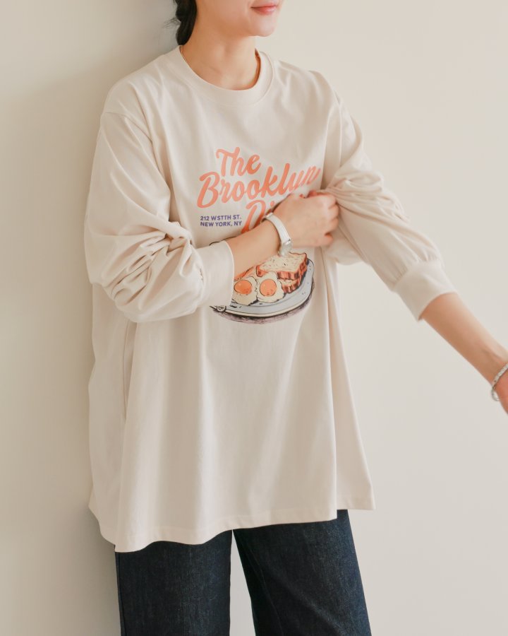 Lovely - Korean Women Fashion - #womensfashion - Toast Tee - 9