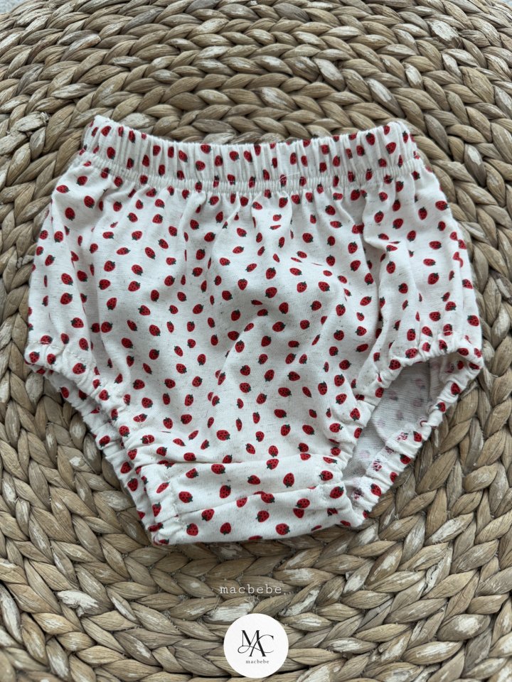 Mac - Korean Baby Fashion - #babyboutiqueclothing - Summer Strawberry Set (set of 3) - 12
