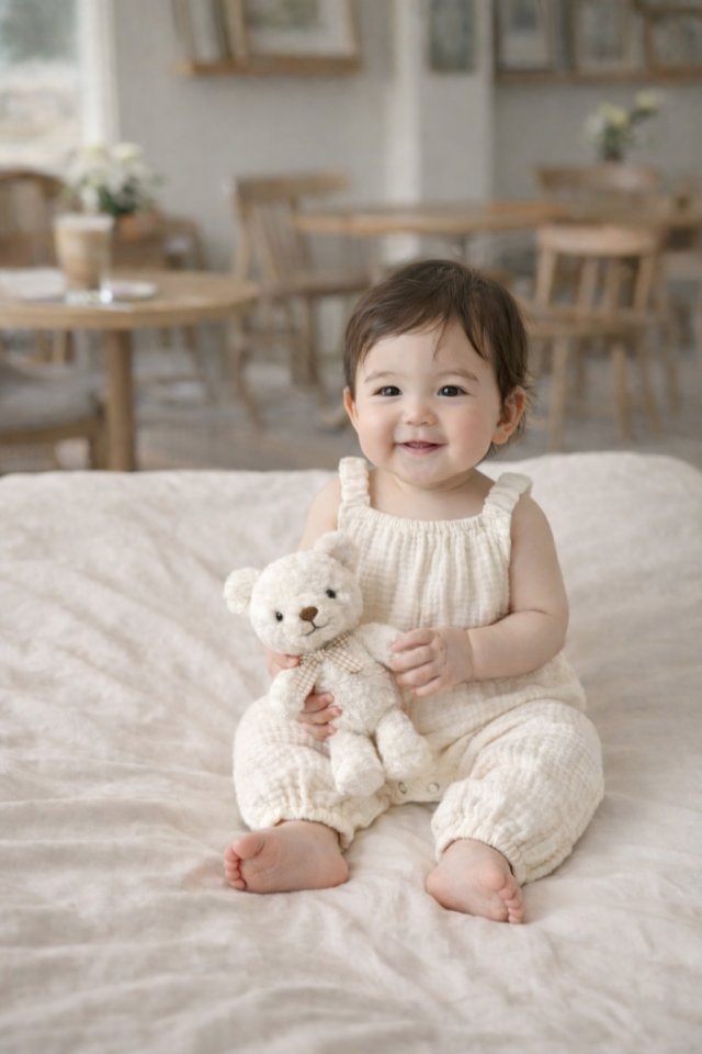 Mac - Korean Baby Fashion - #babyclothing - Yoru Strap Jumpsuit - 12