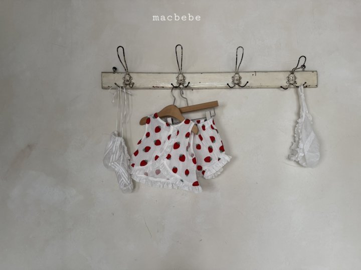 Mac - Korean Baby Fashion - #babyoutfit - Yoru Back Slit Sleeveless Set - 7