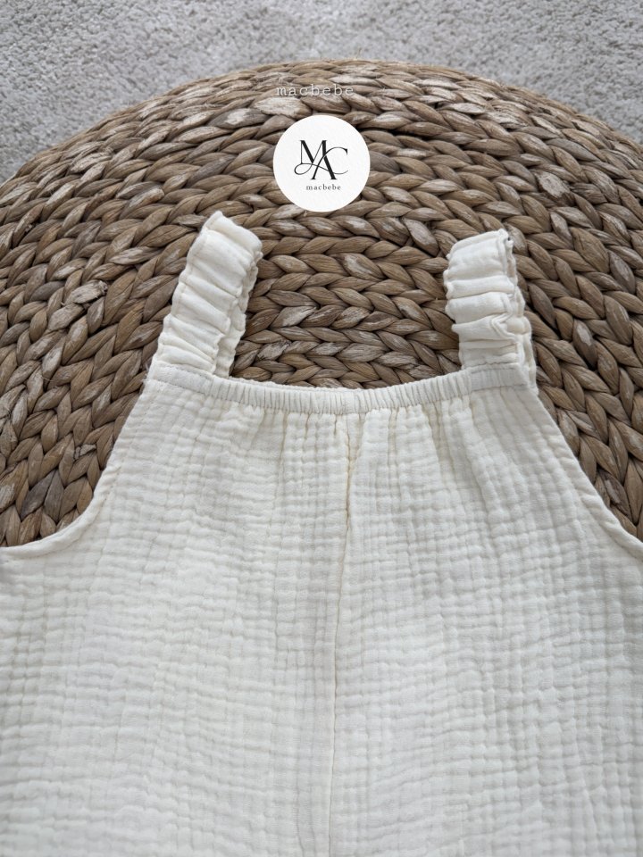 Mac - Korean Baby Fashion - #babyootd - Yoru Strap Jumpsuit - 4