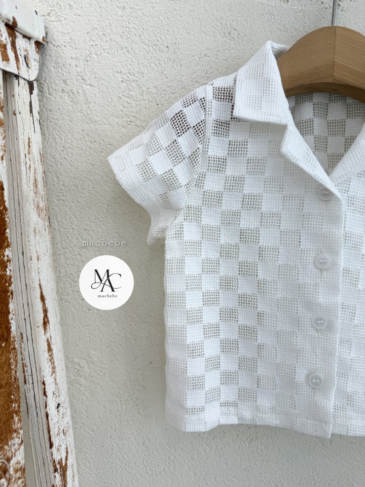 Mac - Korean Baby Fashion - #babyoutfit - Check Shirt - 10