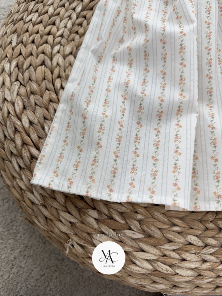 Mac - Korean Baby Fashion - #onlinebabyboutique - Flower Smock One-piece - 5