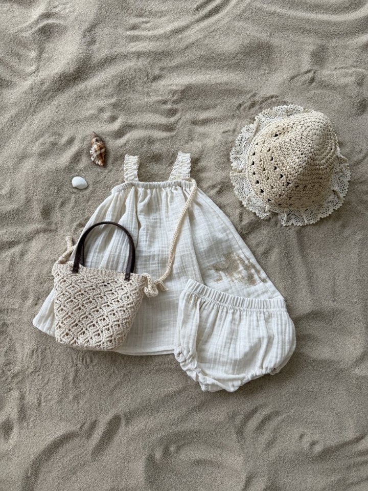 Mac - Korean Baby Fashion - #onlinebabyboutique - Yoru Layered One-piece Set