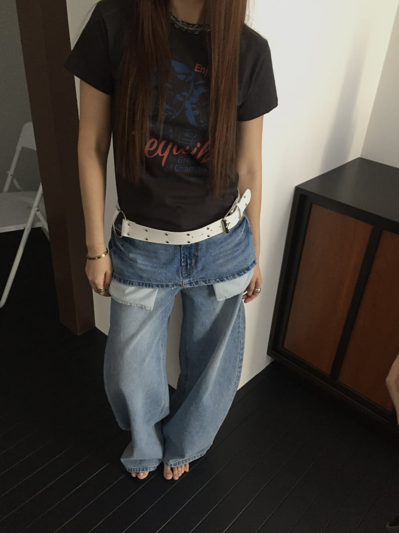 Made - Korean Women Fashion - #momslook - Enjoy Graphic Tee - 7