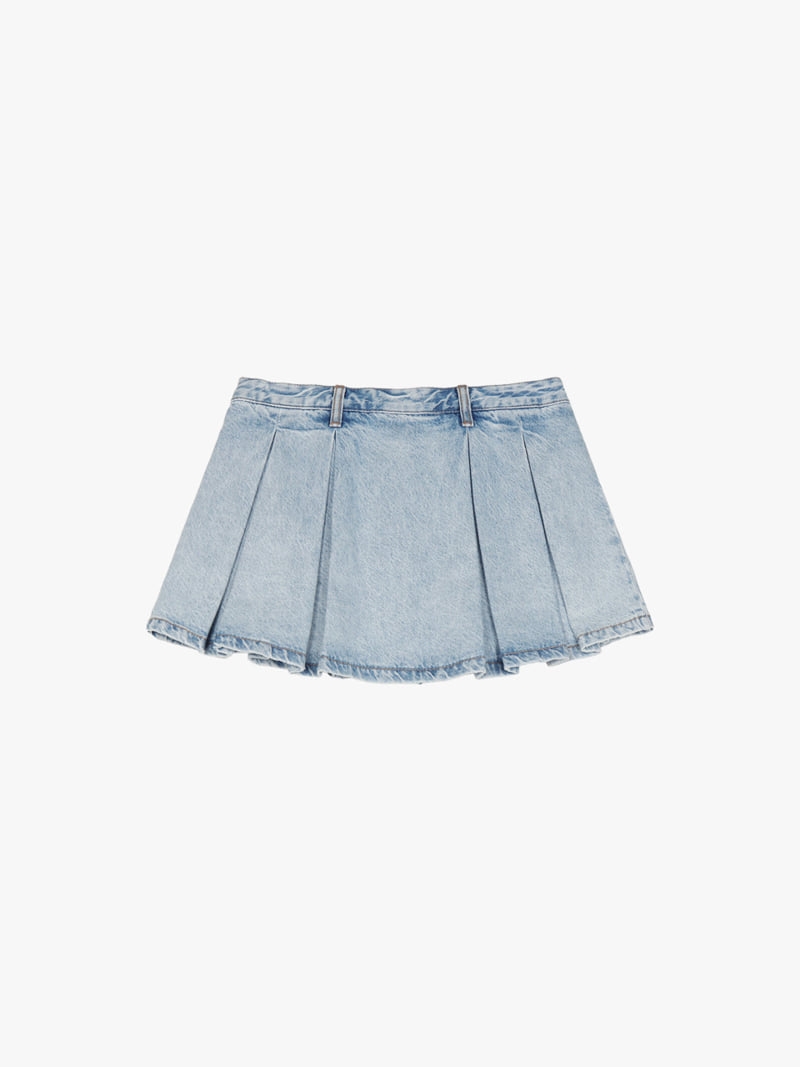Made - Korean Women Fashion - #womensfashion - Winky Denim Skirt - 4