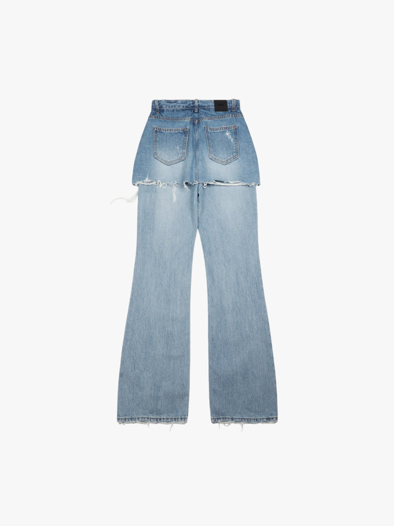 Flory Denim Pants by Made for Women - view 4