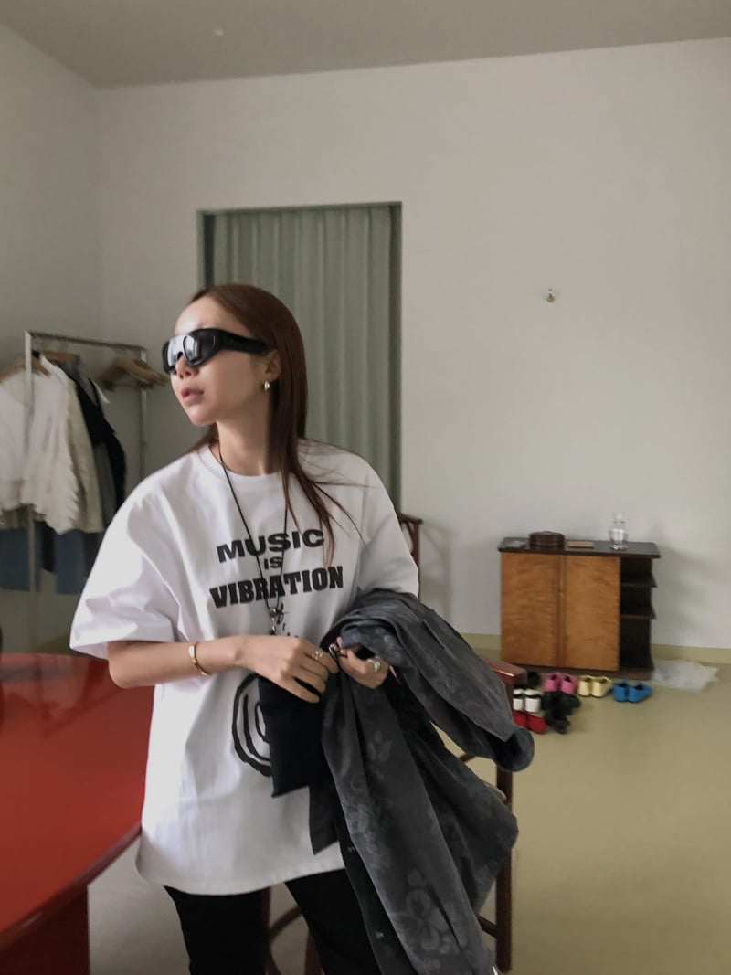 Made - Korean Women Fashion - #momslook - Music Tee
