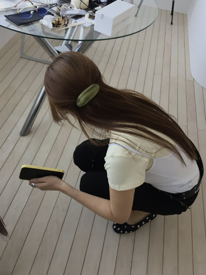 Made - Korean Women Fashion - #momslook - Oval Hairpin - 9