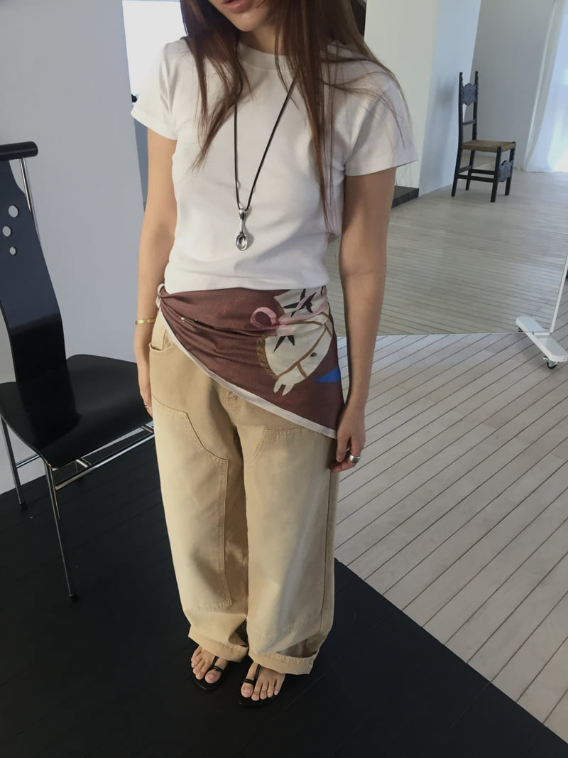 Made - Korean Women Fashion - #momslook - Basic Short Sleeved Tee - 10