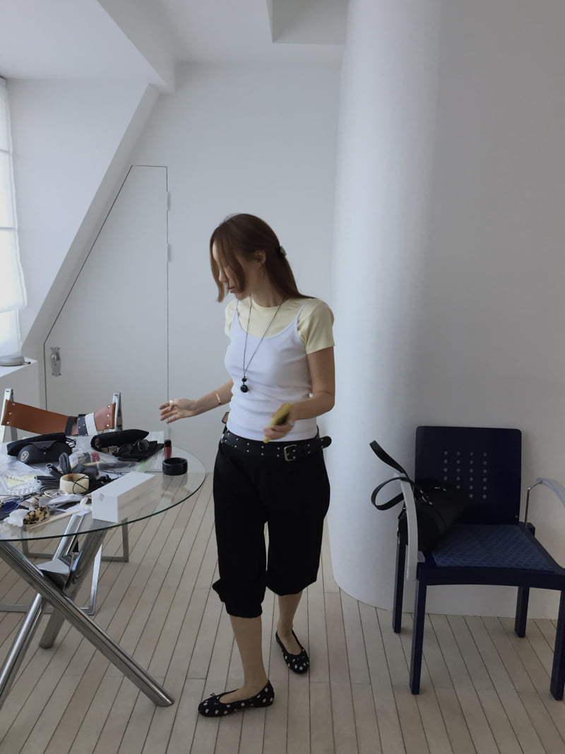 Made - Korean Women Fashion - #momslook - Basic Short Sleeved Tee - 6
