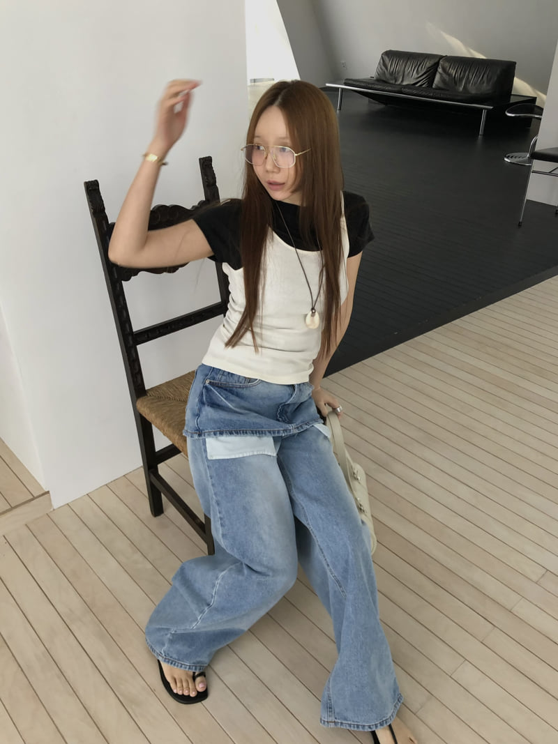 Made - Korean Women Fashion - #momslook - Basic Short Sleeved Tee - 8