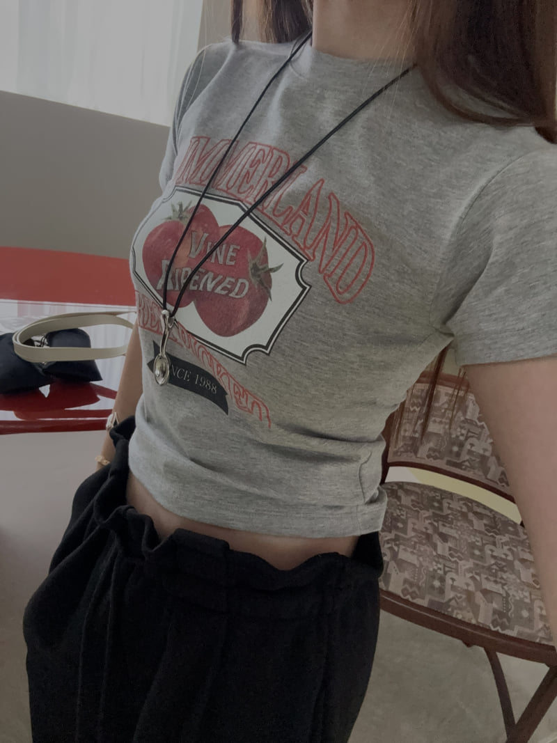 Made - Korean Women Fashion - #romanticstyle - Tomato Tee - 3