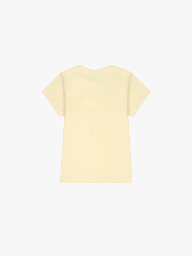 Made - Korean Women Fashion - #romanticstyle - Basic Short Sleeved Tee - 2