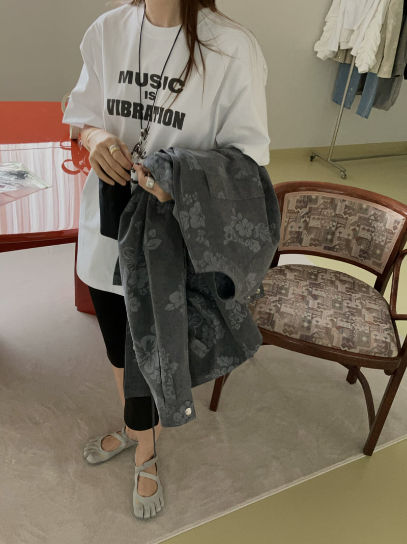 Made - Korean Women Fashion - #vintageinspired - Music Tee - 3
