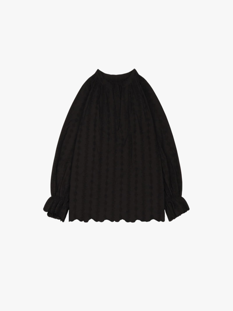 Made - Korean Women Fashion - #womensfashion - Half Open Blouse - 3