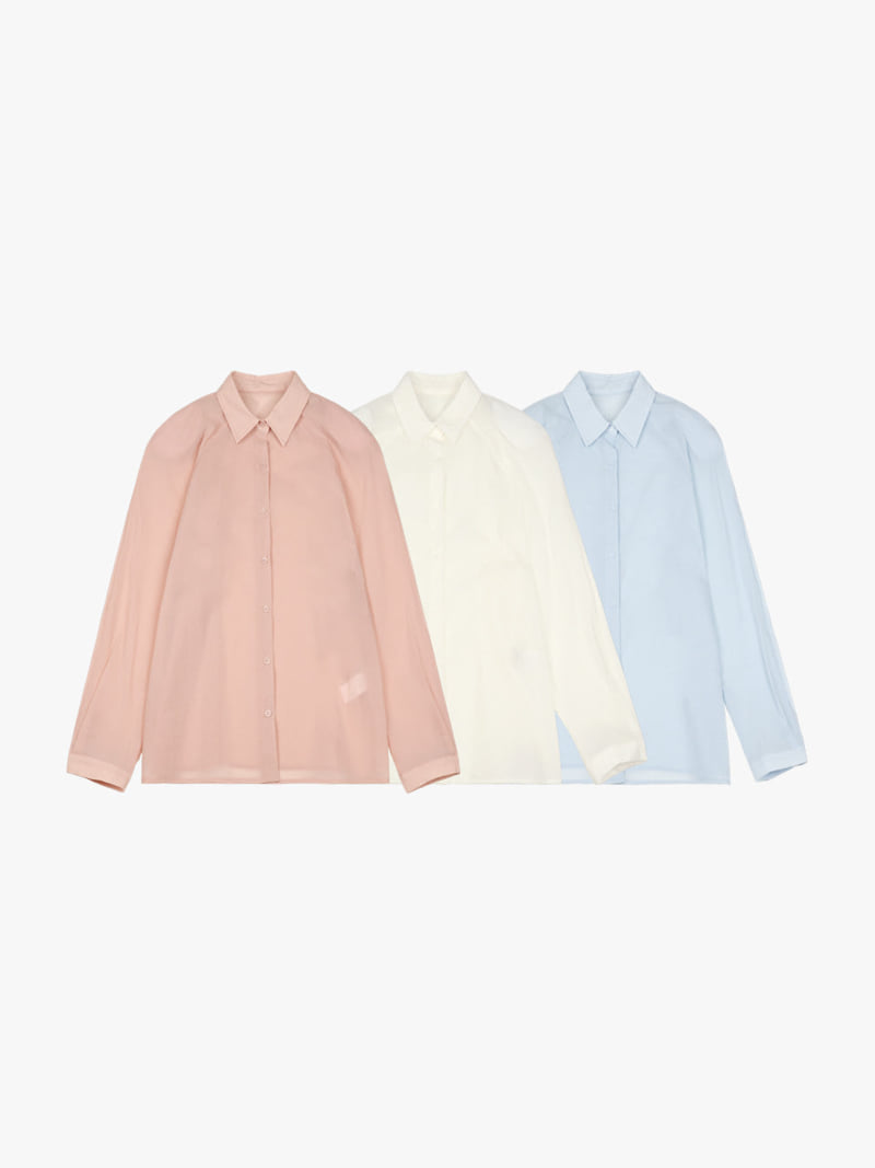 Made - Korean Women Fashion - #womensfashion - Air Blouse - 11