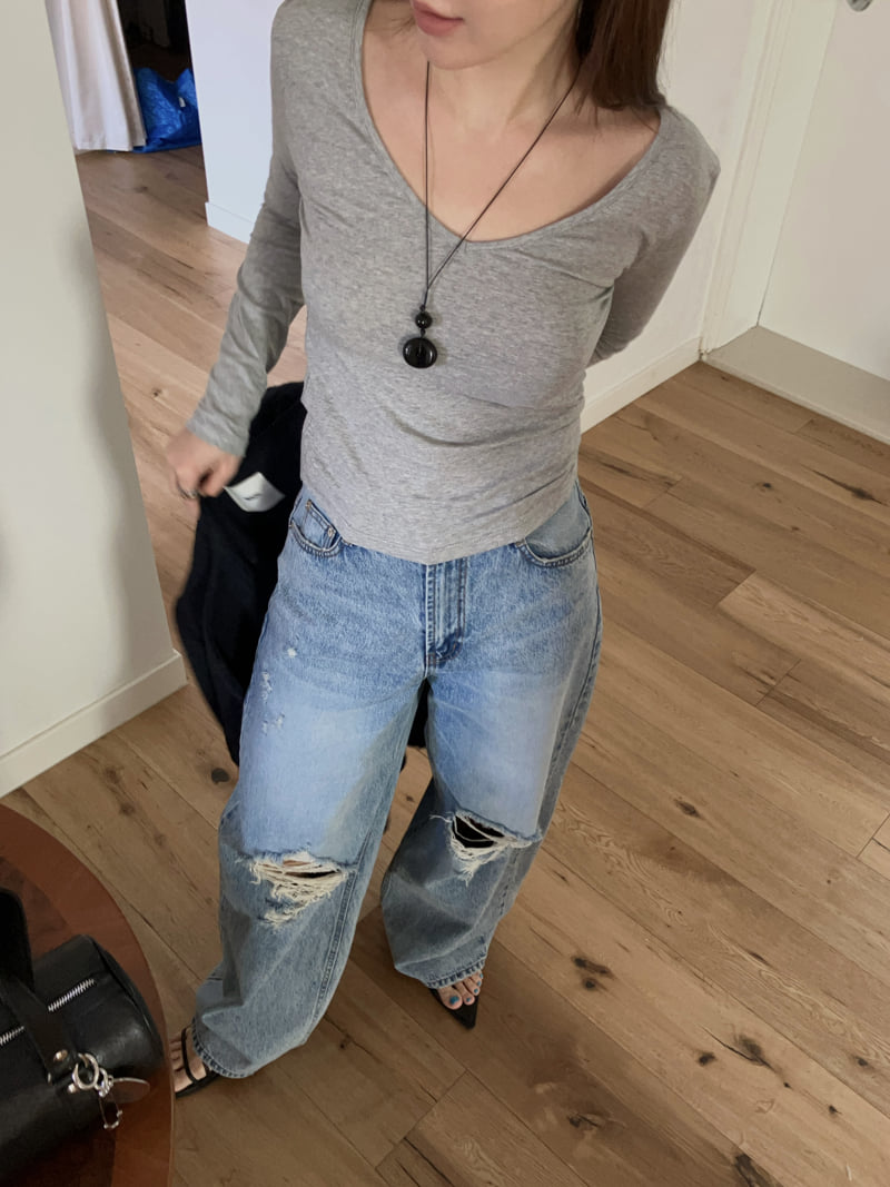 Made - Korean Women Fashion - #womensfashion - Brunch Tee - 5