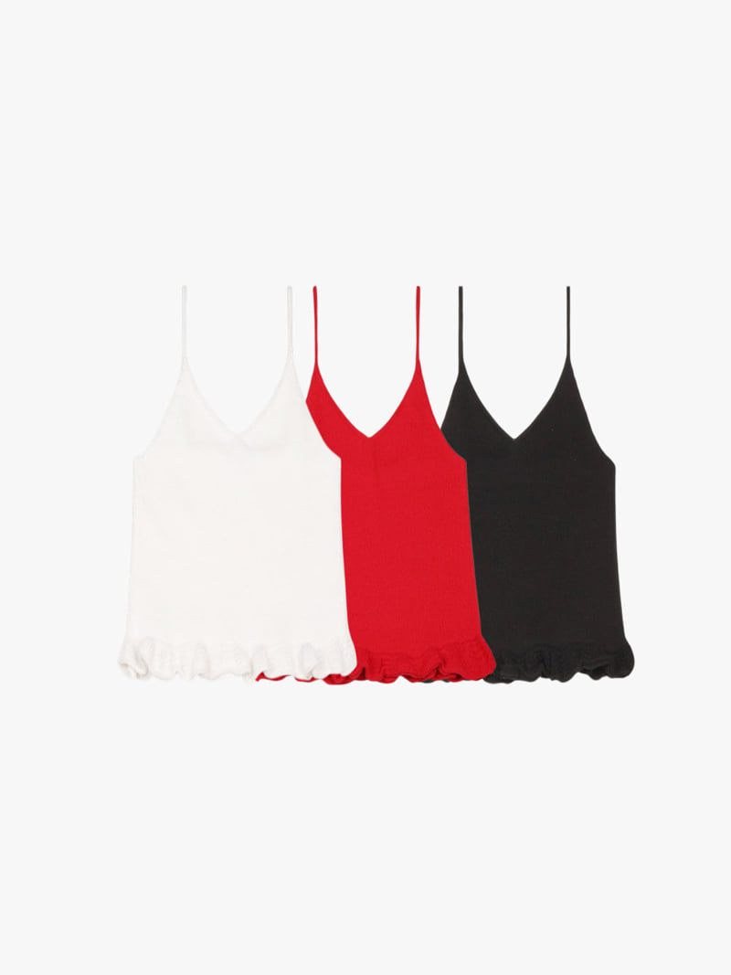 Made - Korean Women Fashion - #womensfashion - Floppy Sleeveless Top - 11