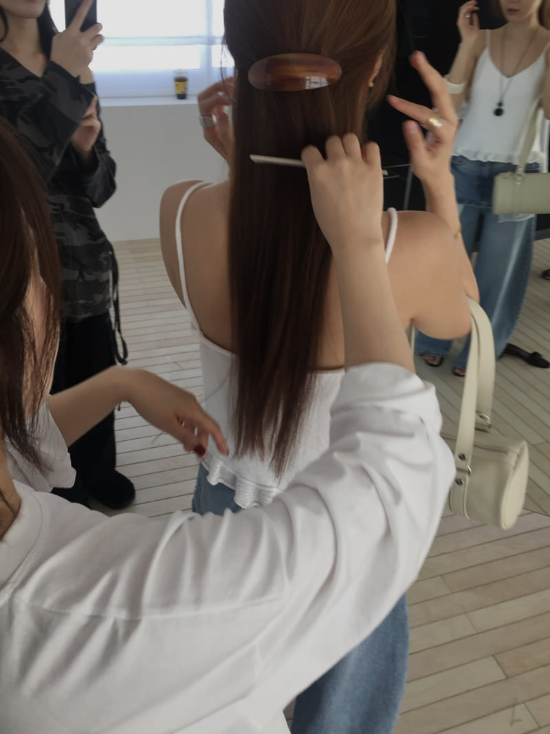 Made - Korean Women Fashion - #womensfashion - Oval Hairpin - 10