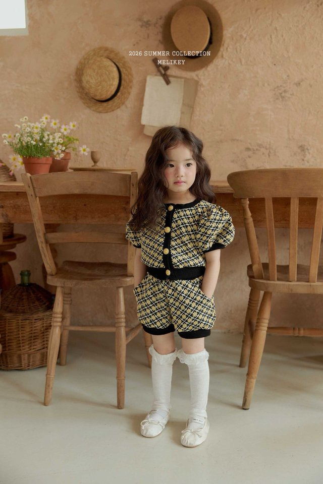 Melikey - Korean Children Fashion - #kidzfashiontrend - Rika Flower Puff Cardigan - 4