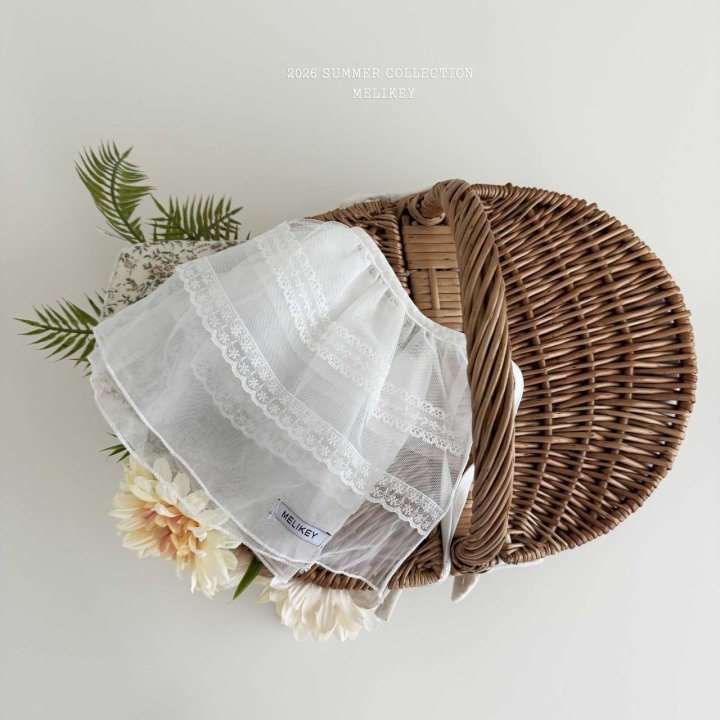 Melikey - Korean Children Fashion - #Kfashion4kids - Organza Lace Apron